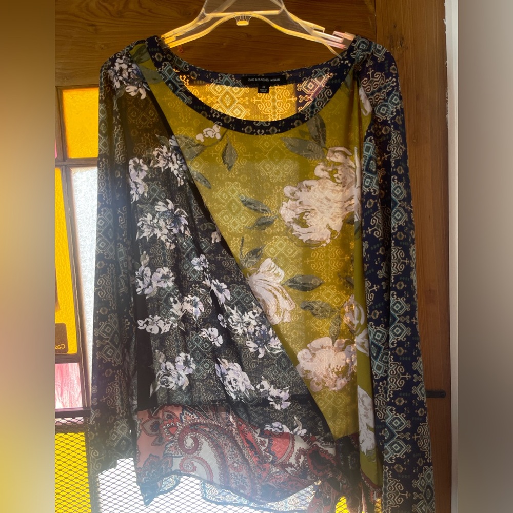 Zac $ Rachel blouse size 1x.